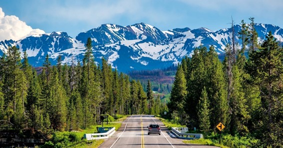 longest road in the US
