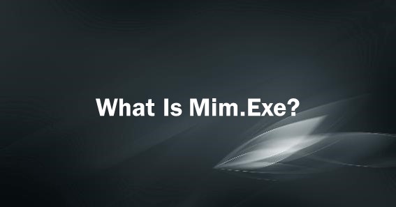 What Is Mim.Exe